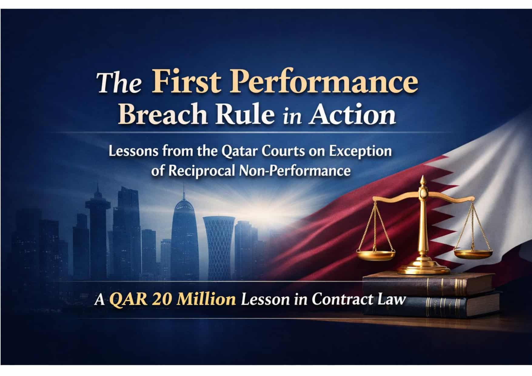 You are currently viewing The First Performance Breach Rule in Action
